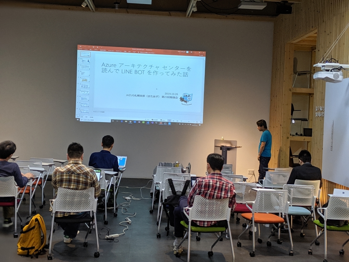 きたあずの会場