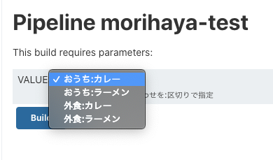 組み合わせ一覧